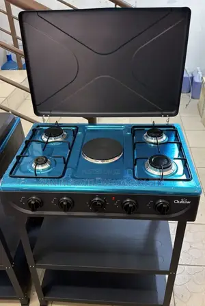 Olelon 4+1 Standing Cooker With Shelves