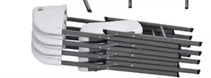 White Foldable Chaits