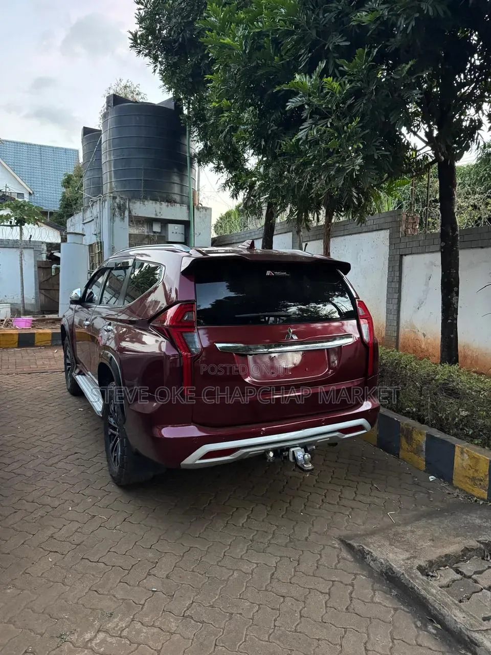 Mitsubishi Pajero Sport Exceed 2020 Maroon