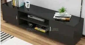 Rio Black TV Stand
