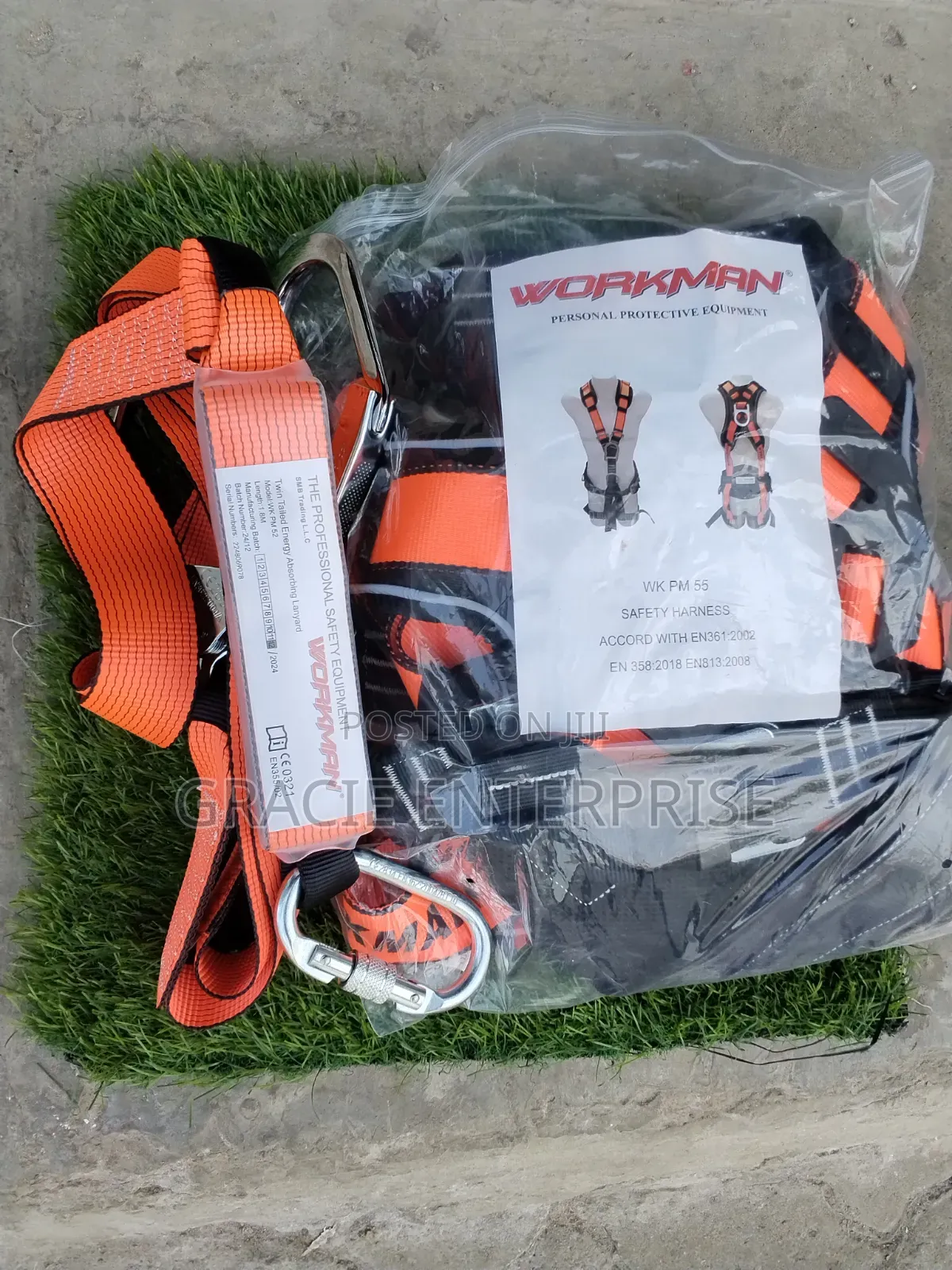 D-Ring Fall Protection Harness, Safety Harness