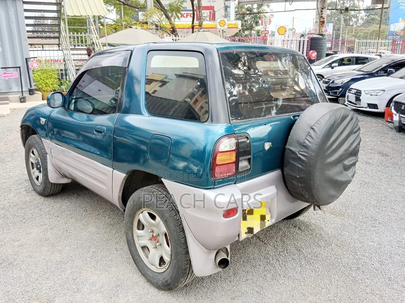 Toyota RAV4 Cabriolet 1998 Blue