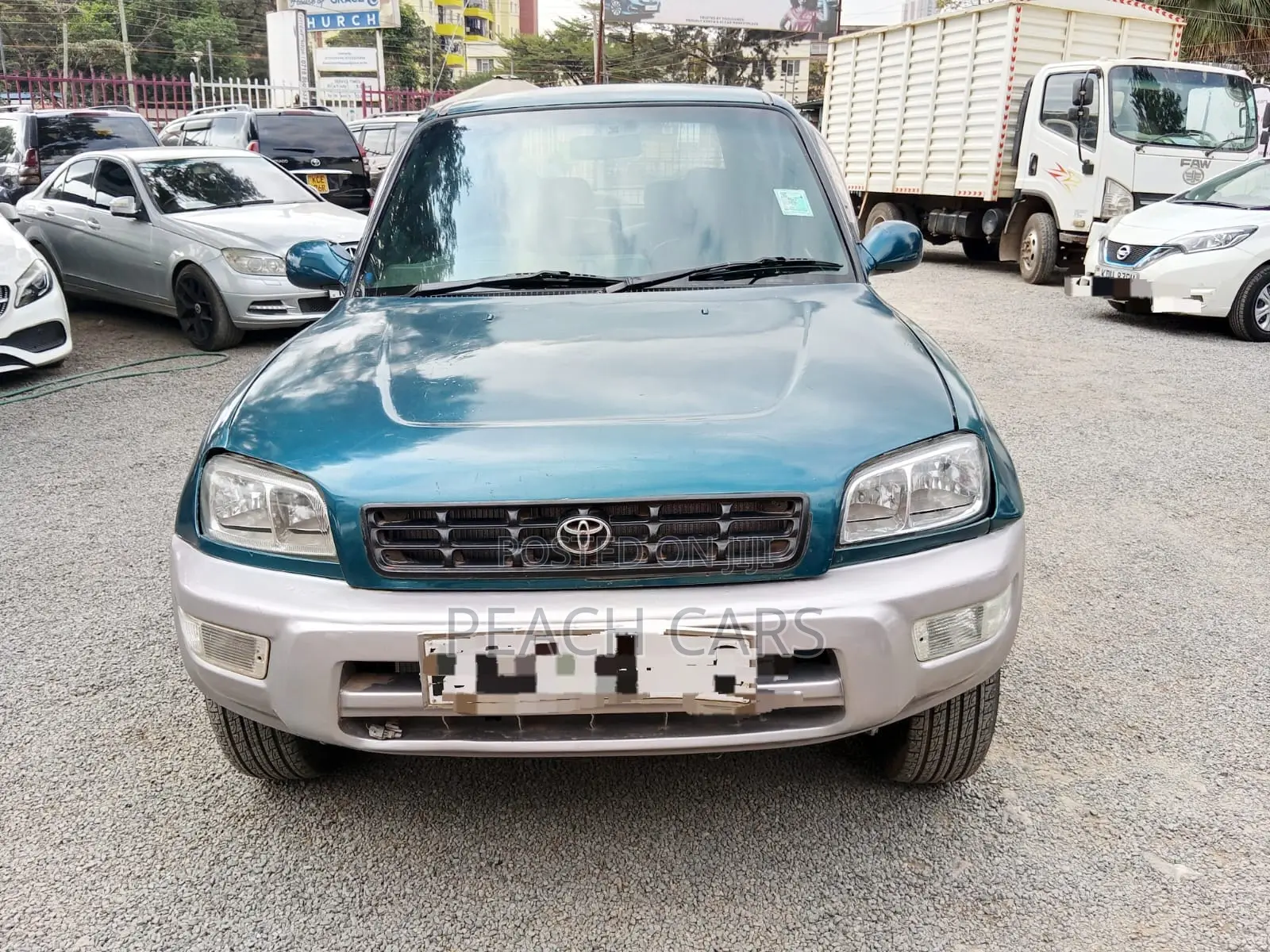 Toyota RAV4 Cabriolet 1998 Blue