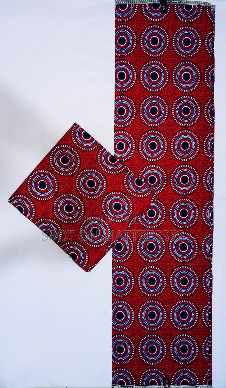 Vitenge Fabrics 100% Cotton 6yards. Countrywide Delivery Services.