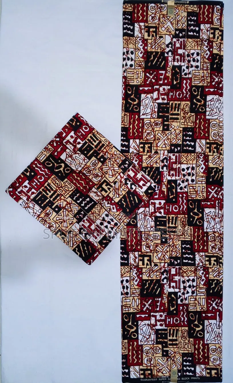 Vitenge Fabrics 100% Cotton 6yards. Countrywide Delivery Services.