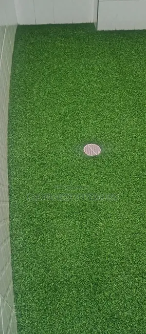 15mm Indoor Bathroom Carpeting With Artificial Green Grass