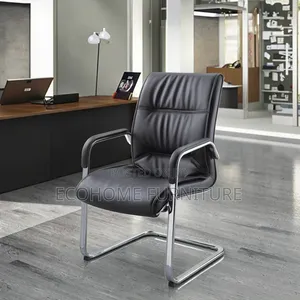Executive Leather Visitor Chair – Cantilever Office Guest Chair