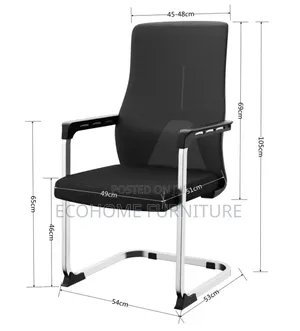 Ergonomic Mesh Visitor Chair – Cantilever Conference