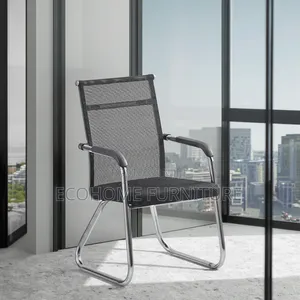 Modern Mesh Visitor Chair – Cantilever Office Conference Reception