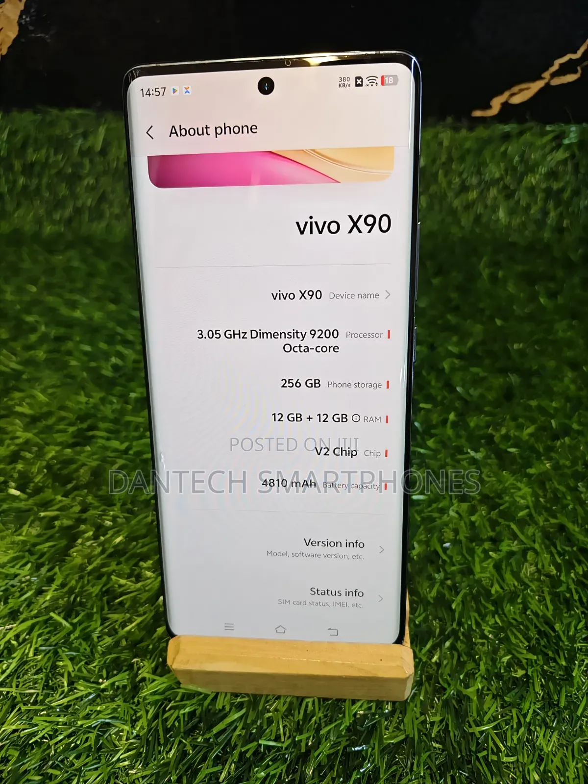 New Vivo X90 256 GB Red