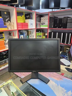 Desktop Monitor With Display and VGA Ports