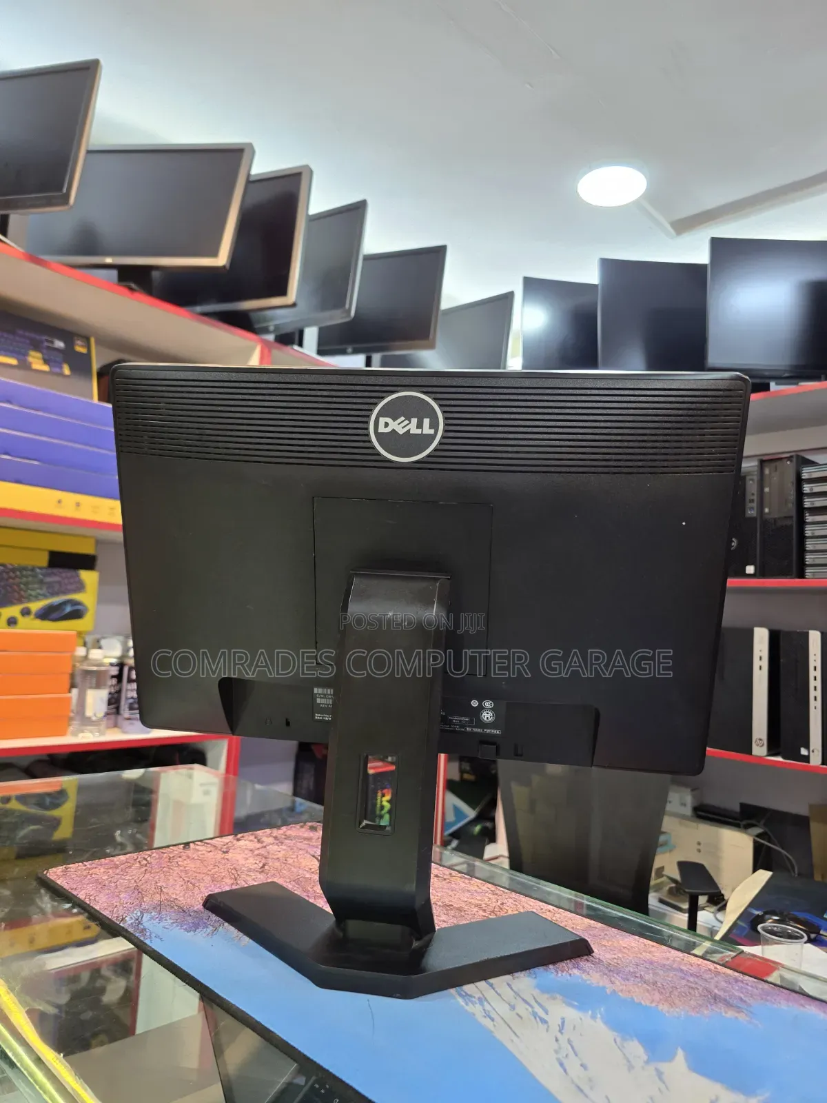 Desktop Monitor With Display and VGA Ports