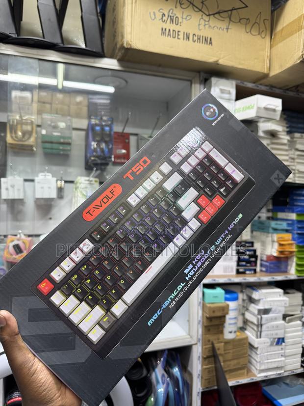 T-Wolf T50 Wired Mechanical Keyboard - thumbnail 2