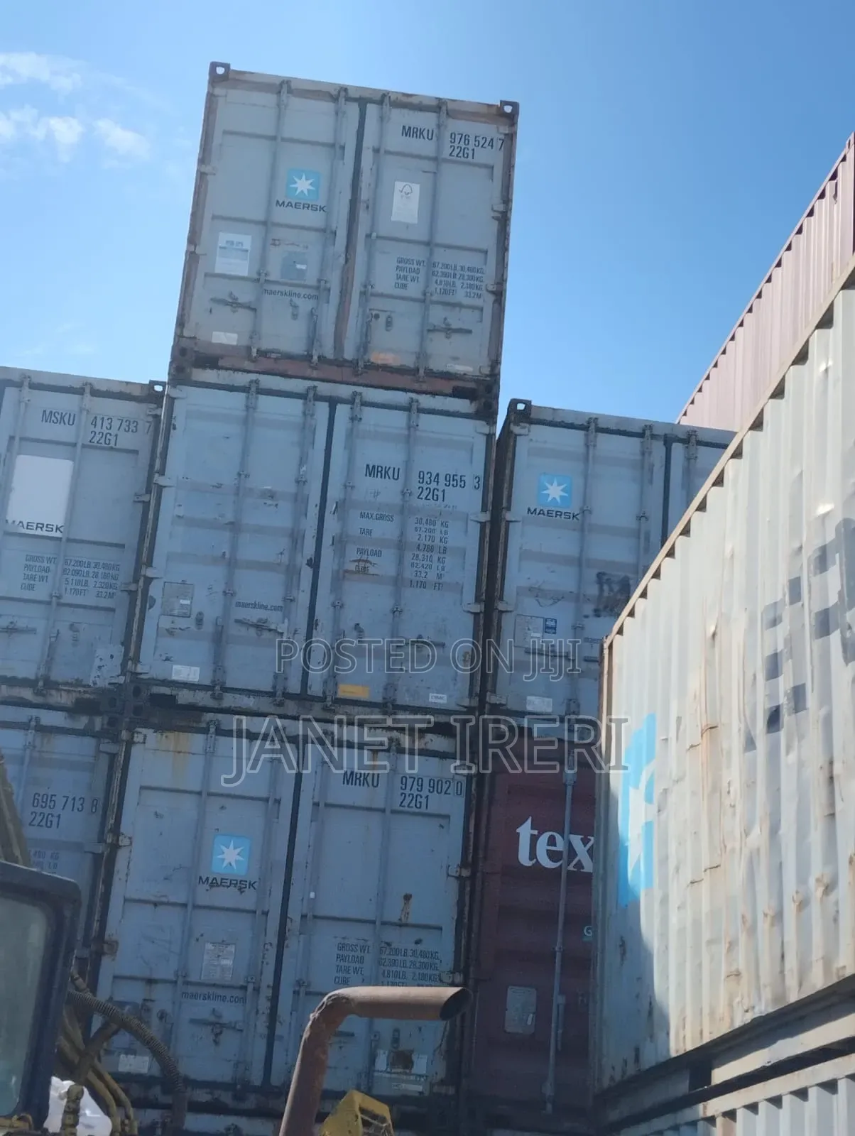 20ft 40ft Containers Available