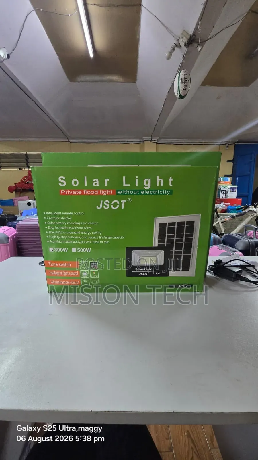 JSOT 300W Solar LED Flood Light* 