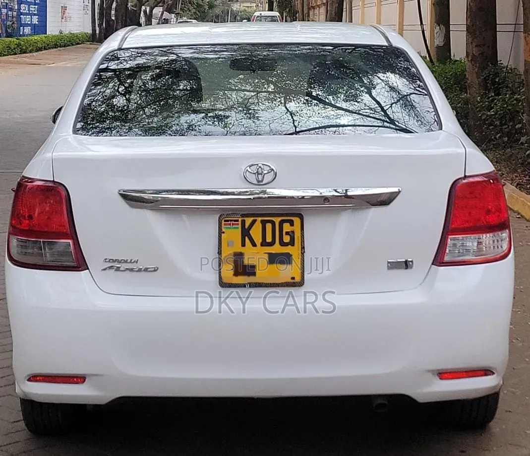 Toyota Axio 2014 White