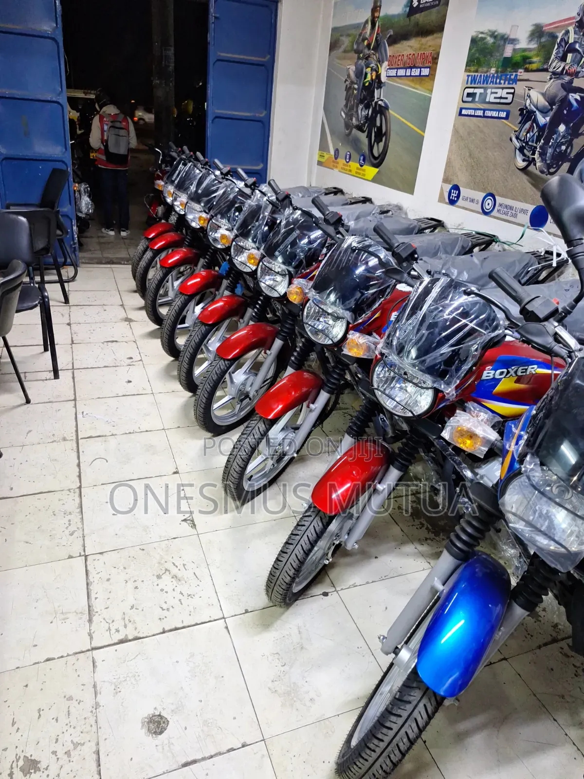 New Bajaj Boxer 125 2026 Red