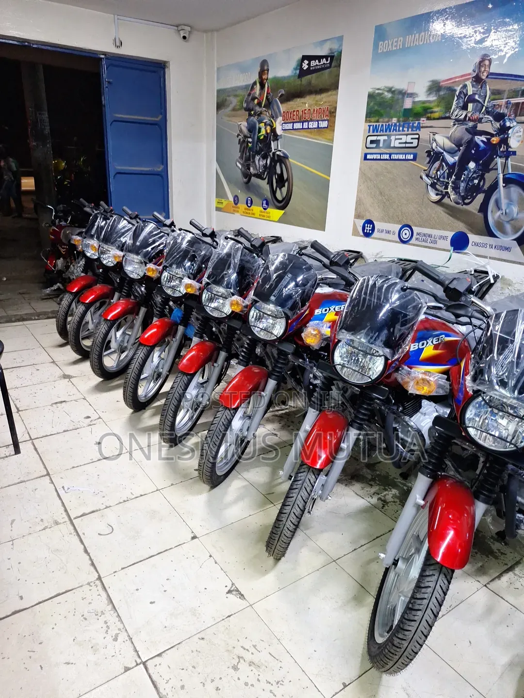 New Bajaj Boxer 125 2026 Red