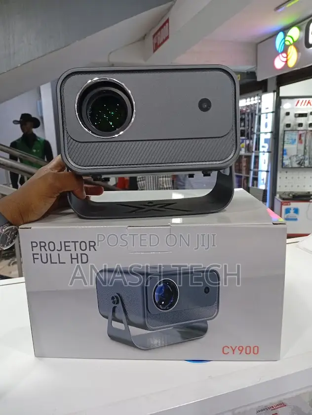 CY900 Full HD Portable Projector Bluetooth Screen Mirroring Support