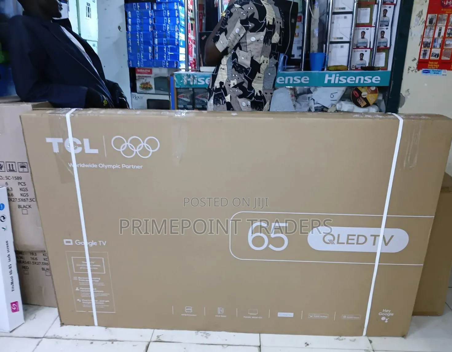 TCL 65 Inch QLED Smart Google TV – V6D Series