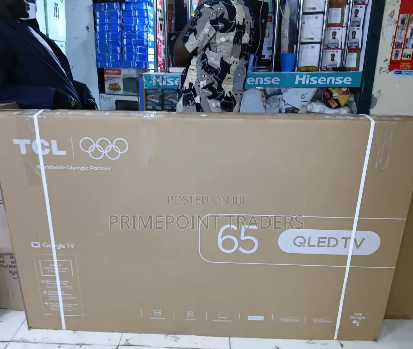 TCL 65" V6D UHD QLED Smart TV Brilliant Picture Smart Performance