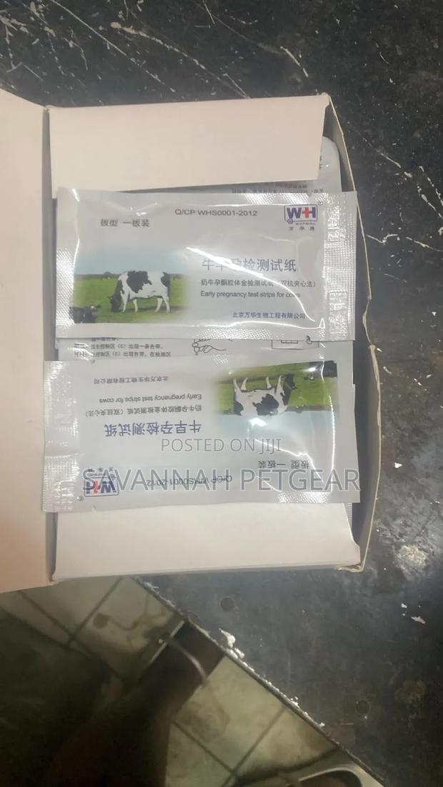 Single Use Cattle Pregnancy Test Strip for Early Diagnosis in Cows