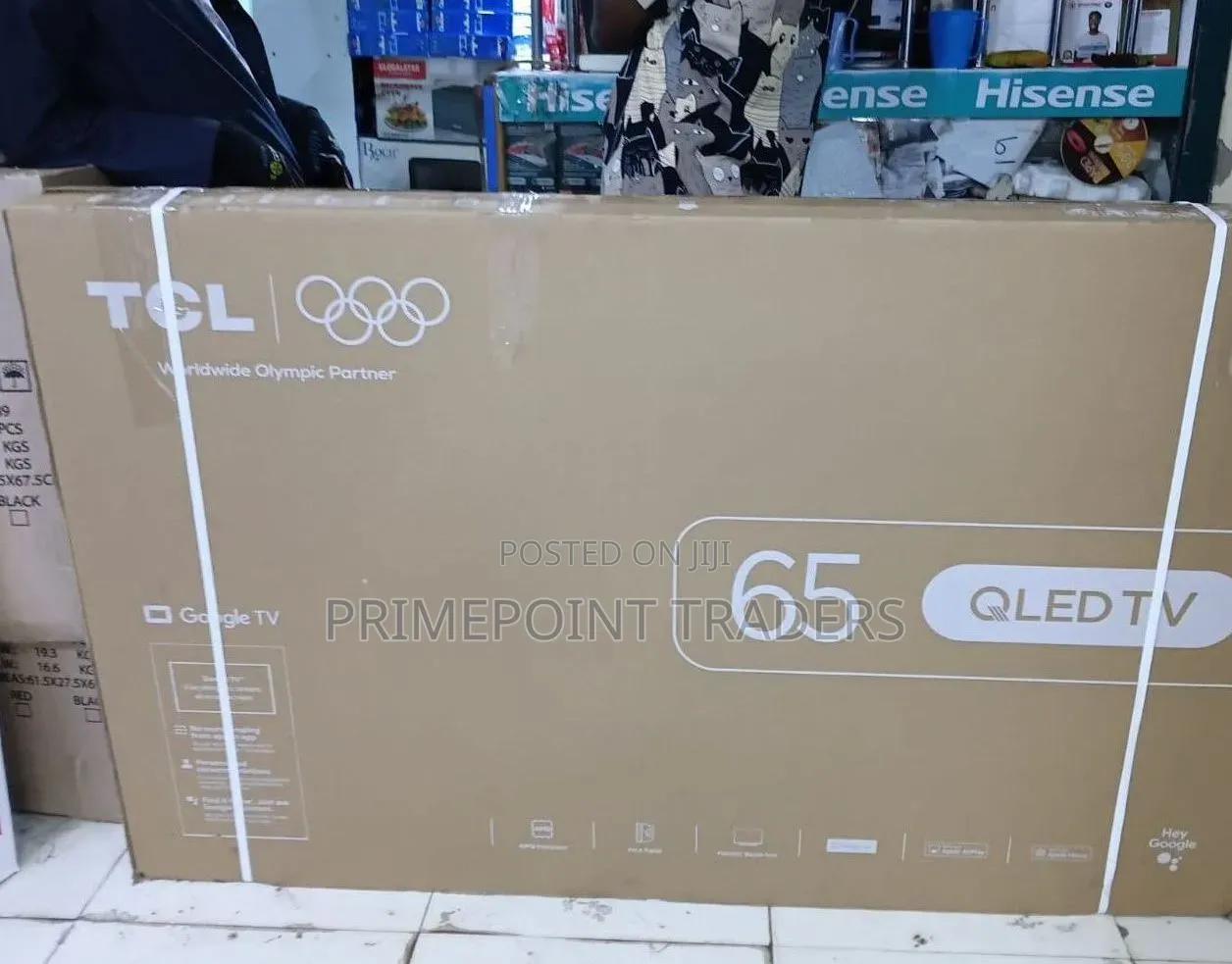 TCL V6D 65" QLED Smart TV – Premium Entertainment Made Easy