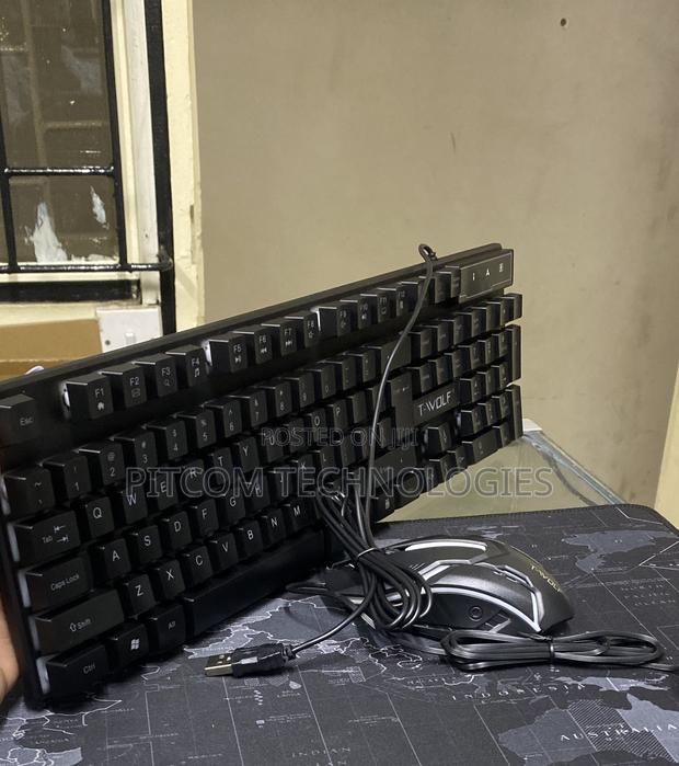 Twolf Tf200 Wired Mechanical Keyboard With Mouse Combo - thumbnail 3