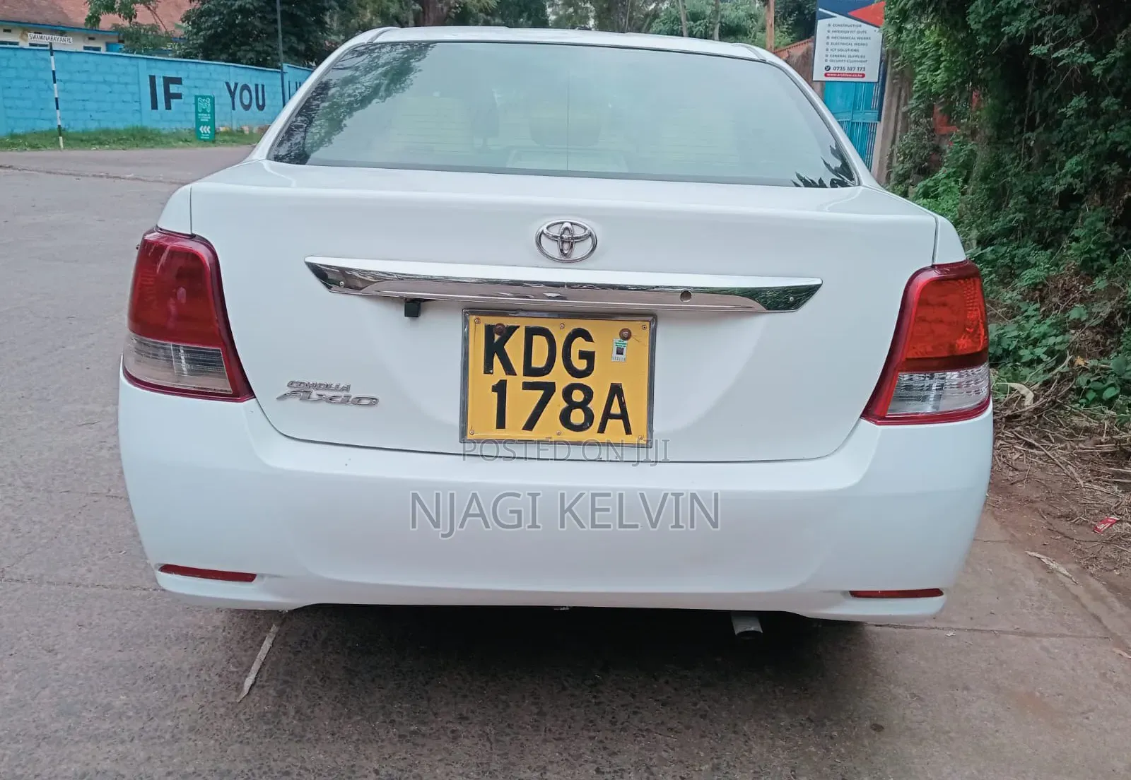 Toyota Axio 1.5 X 2WD 2014 White