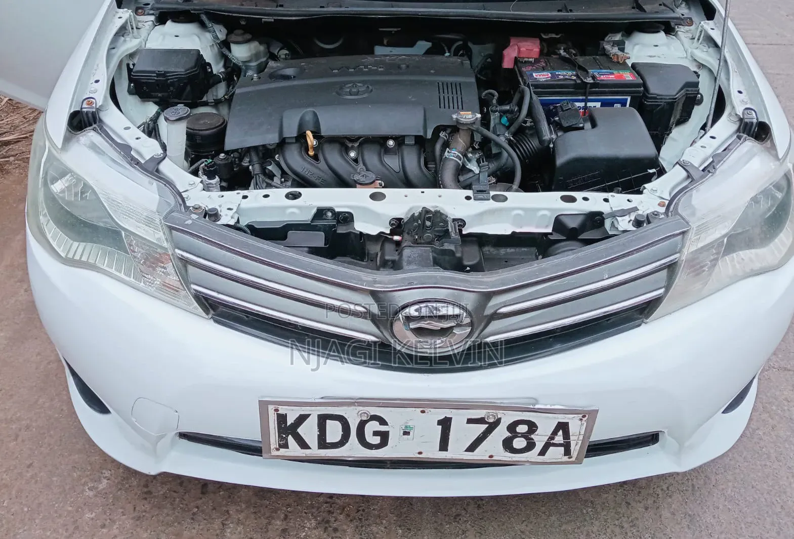 Toyota Axio 1.5 X 2WD 2014 White