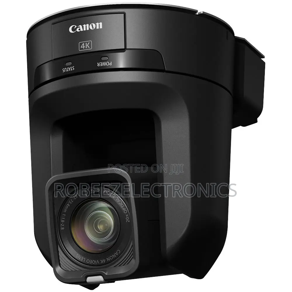 Canon CR-N100 NDI PTZ Camera With 20x Zoom (Black)