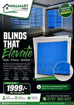 Vertical Blinds and Tint