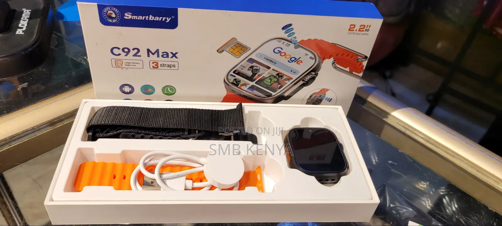 Smartberry C92 Max 4G Android Smart Watch SIM 3 Straps 2.2 HD