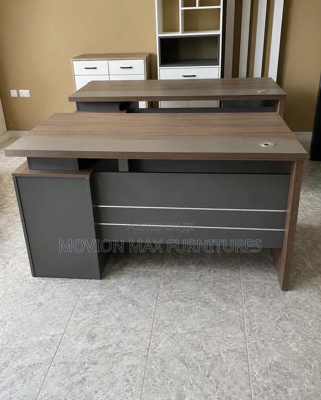 Space Saving Executive Office Desk