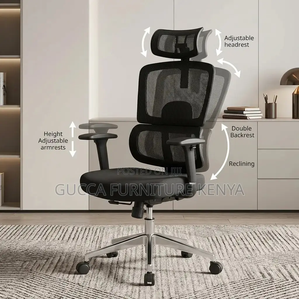 Swivel High Back Home Mesh Chair