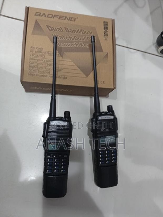 Uv82 Extended Battery VHF/UHF Rechargeable Two-Way Radio - main view