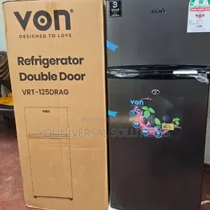 Von 2 Door Refrigerator 125Litres Direct Cool