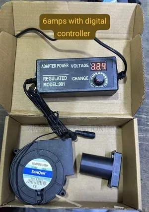 Used Oil Jiko DC 12V, 6A Brushless Blower Fan Motor