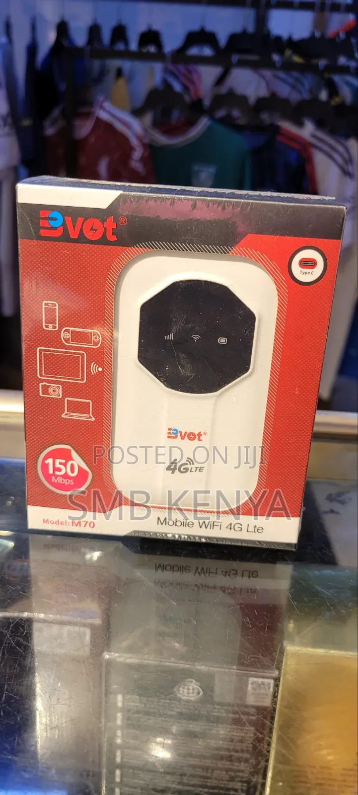 BVOT M70 4G LTE Mobile WiFi Hotspot Router (150Mbps)