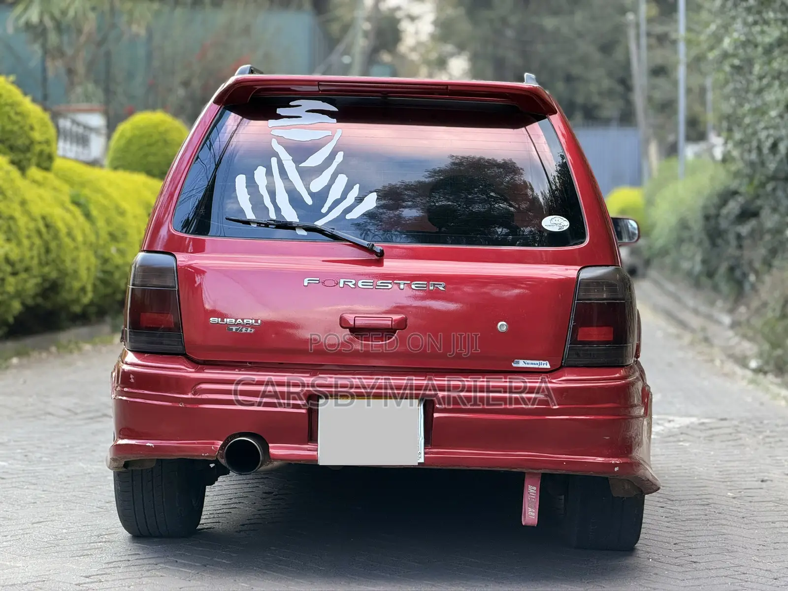 Subaru Forester SF 2.5 L 2001 Red