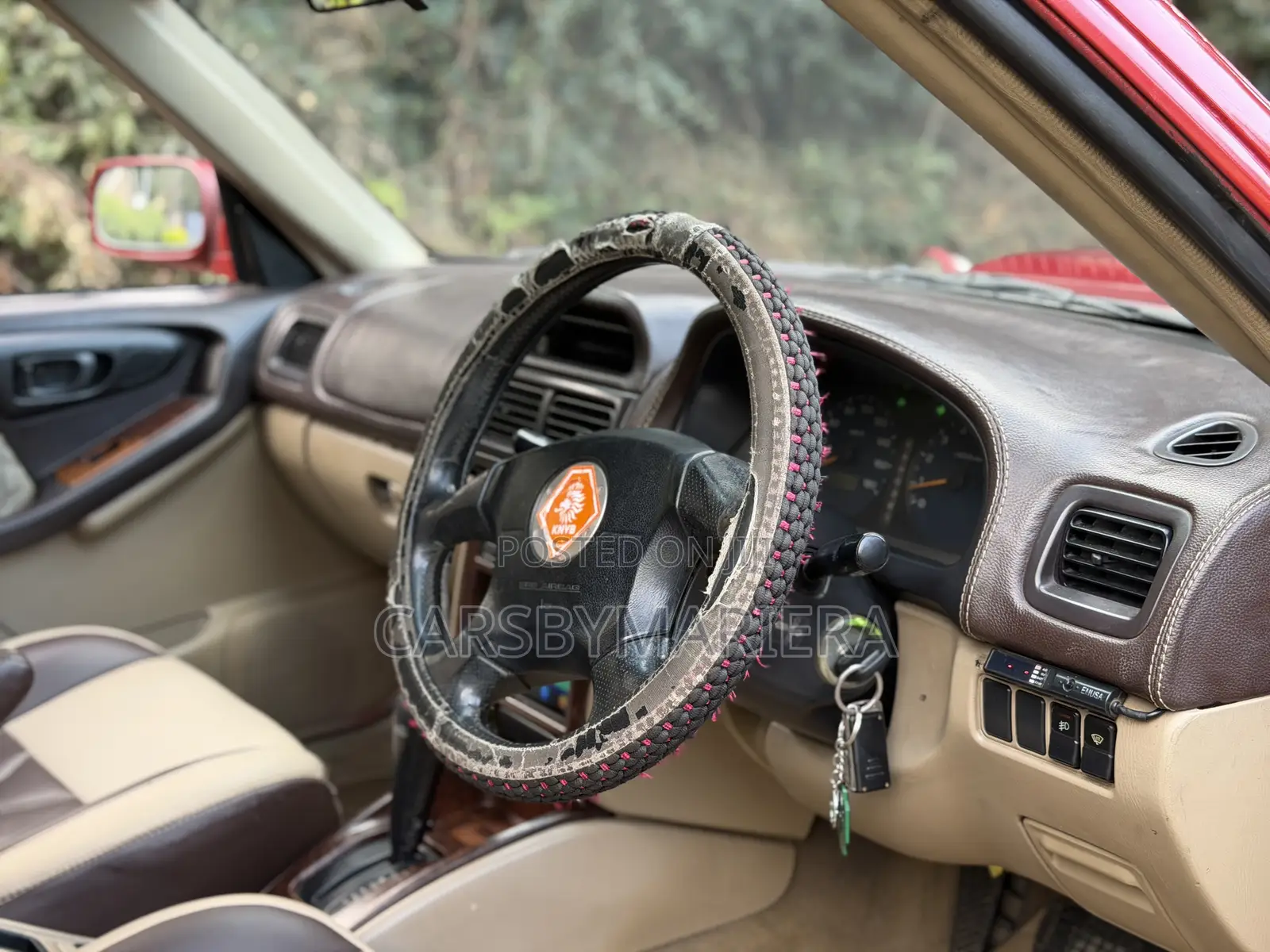 Subaru Forester SF 2.5 L 2001 Red
