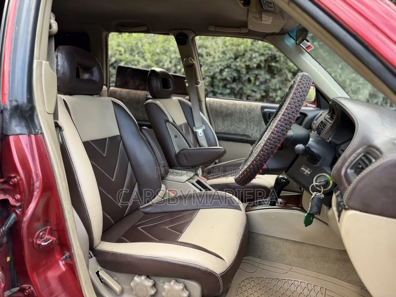 Subaru Forester SF 2.5 L 2001 Red