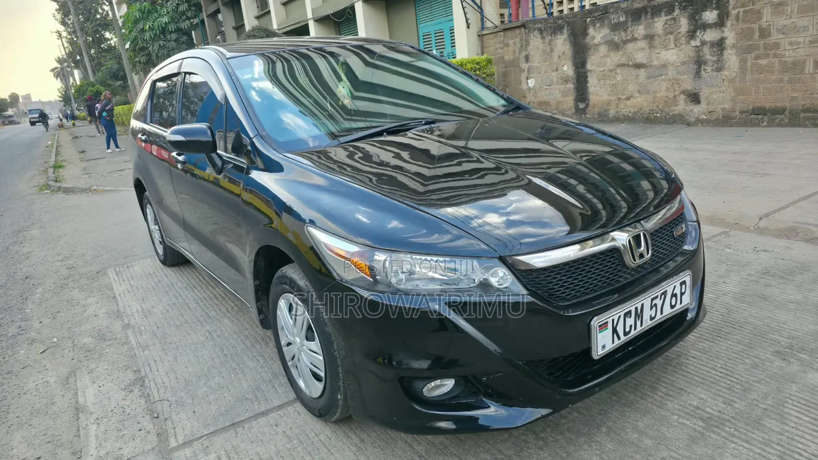 Honda Stream 2010 Matt Black