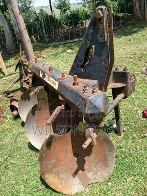 Tractor 3 Disc Baldan Plough-Black