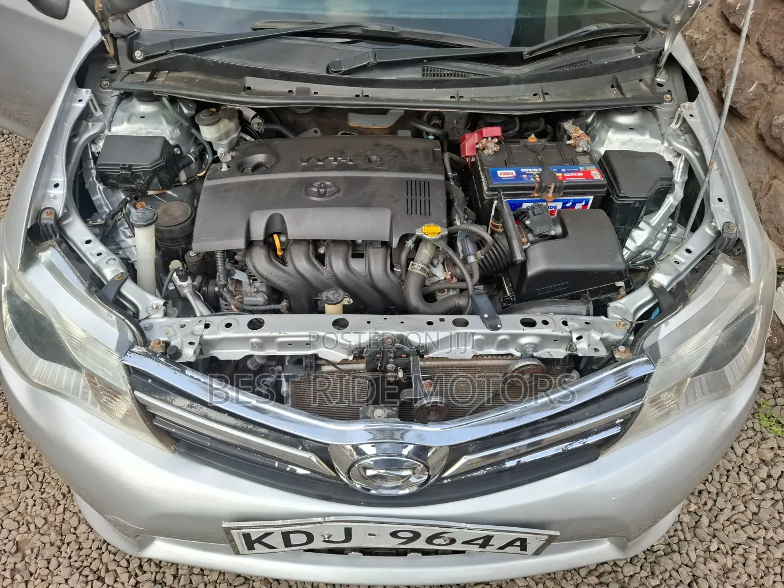 Toyota Corolla Fielder 2014 Silver