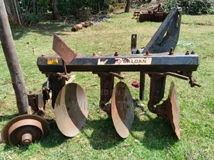 Tractor 3 Disc Baldan Plough-Black