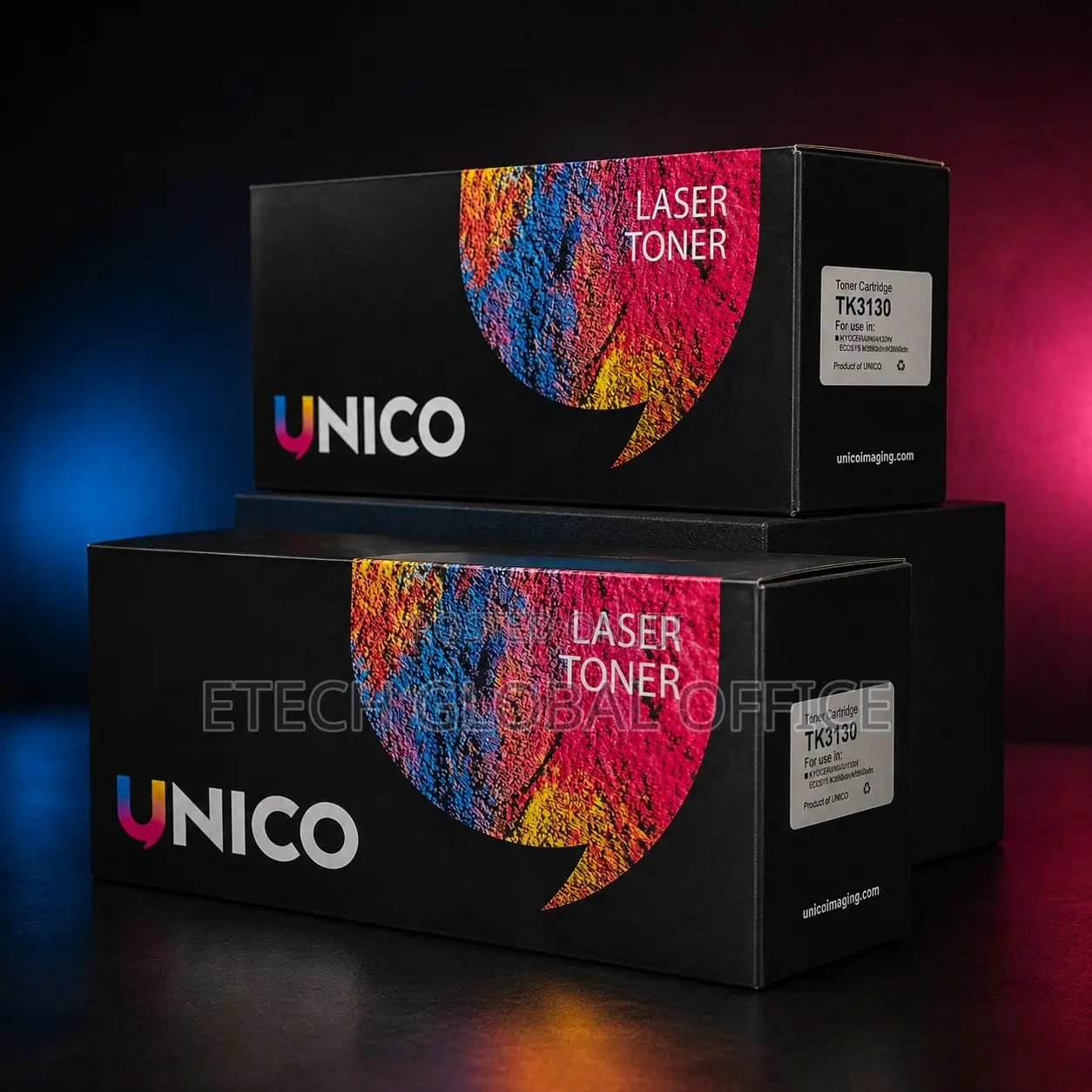 Unico TK-3130 Black Toner for Kyocera ECOSYS Printers