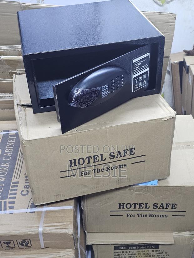 Digital Hotel Money Safe 9KG Wall & Floor Mount Security Box