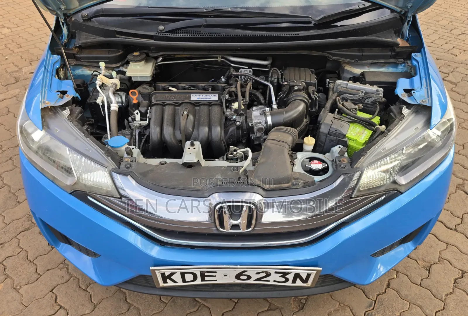Honda Fit 2014 Blue