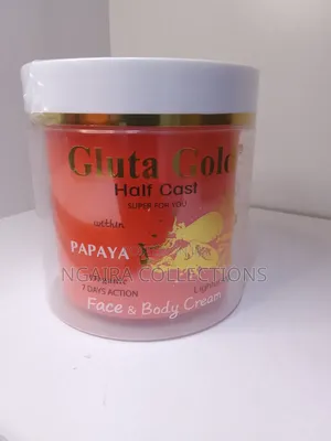 GLUTA Gold Half Cast With Papaya